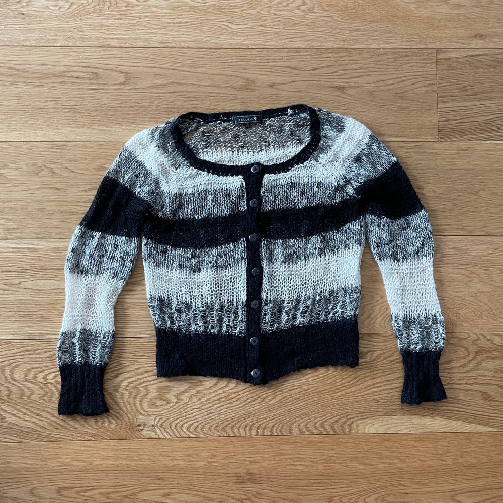 Aritzia Talula open knit cardigan